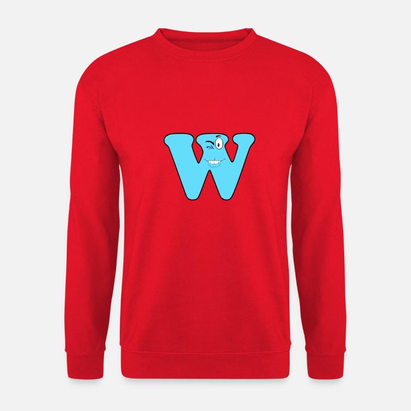 W - Unisex Pullover - Rot