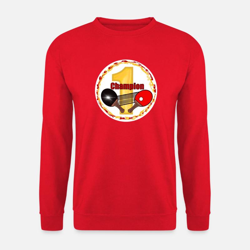 Tischtennis Champion - Unisex Pullover - Rot