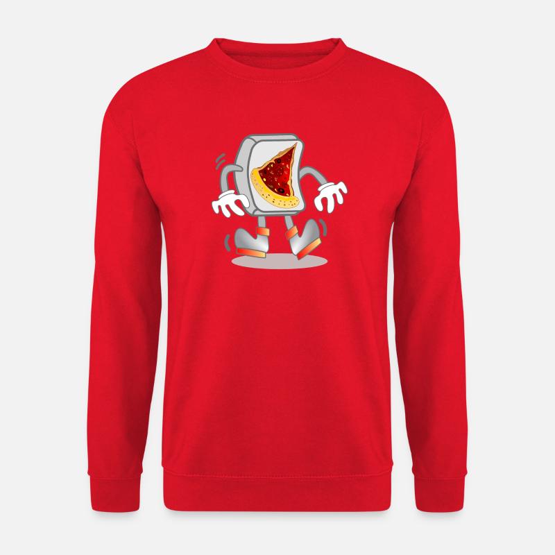Computer Keyboard PIZZA ORDER - Unisex Sweatshirt - red