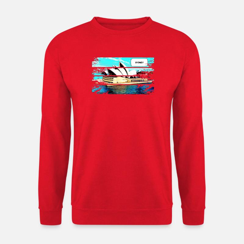 SYDNEY - Unisex Pullover - Rot