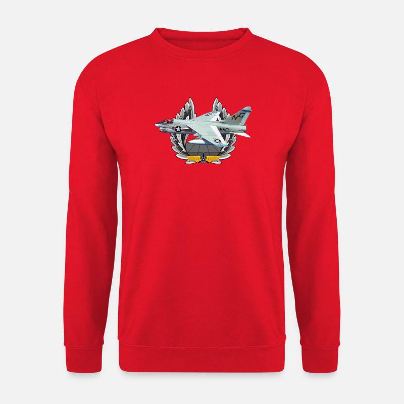 A-7 Corsair II - Unisex Pullover - Rot