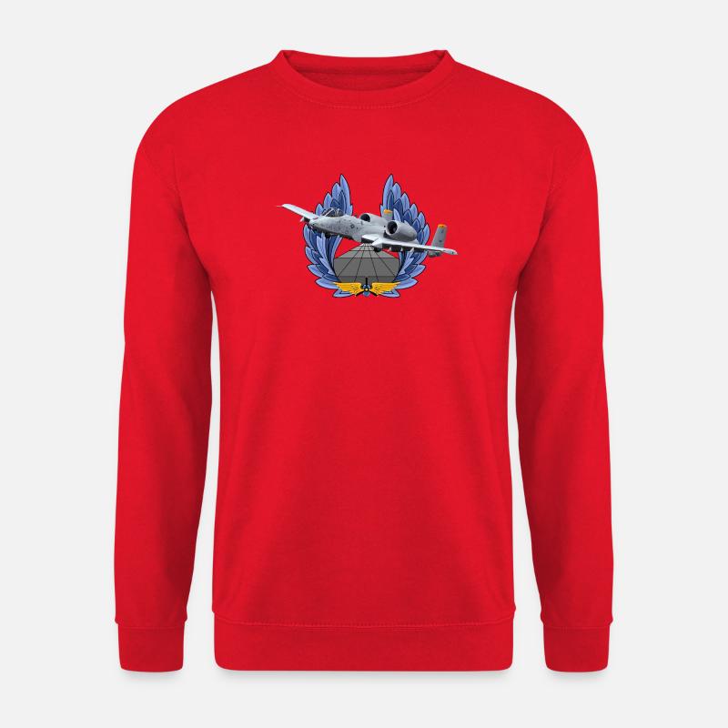 A-10 Thunderbolt - Unisex Pullover - Rot