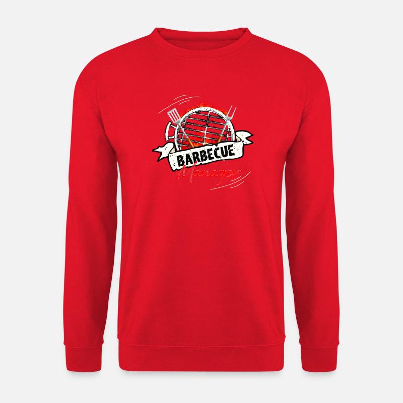 Barbecue Manager - Unisex Sweatshirt - red