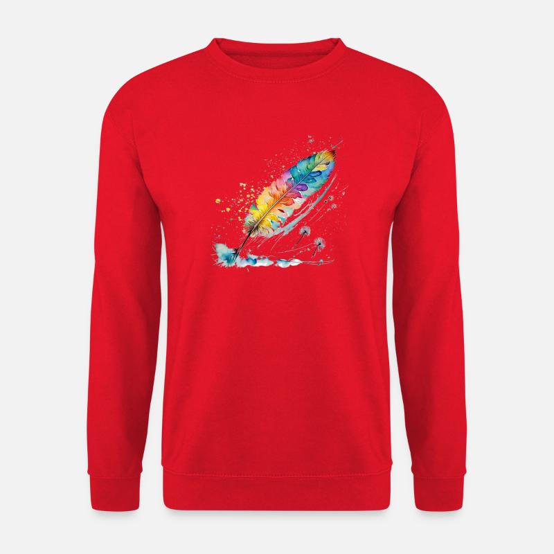 Spring - Unisex Sweatshirt - red