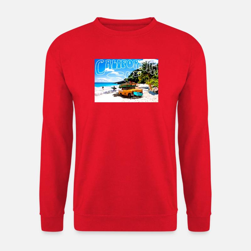 Surf Leidenschaft - Unisex Pullover - Rot