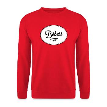 Bébert - Unisex Pullover - Rot - Vorne - Alina (178cm) & Michal (187cm)