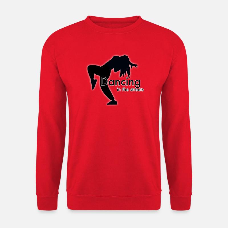 Dancing in the Streets - Unisex Sweatshirt - red