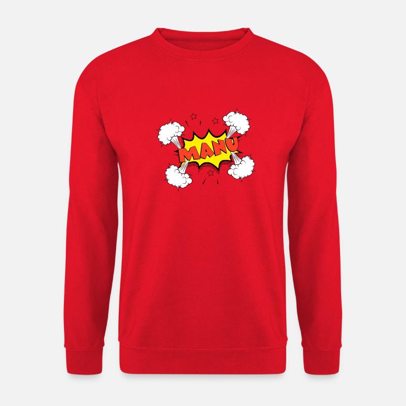 Manu - Unisex Pullover - Rot