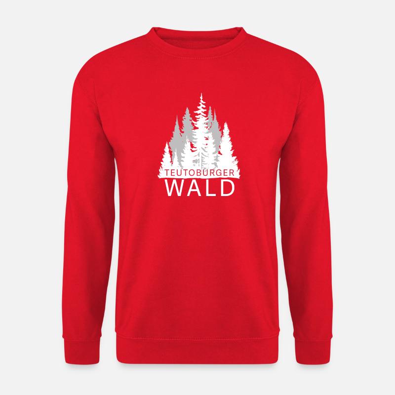 Teutoburger Wald - Unisex Pullover - Rot