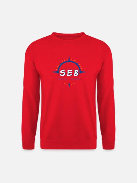 Seb - Unisex Sweatshirt - red