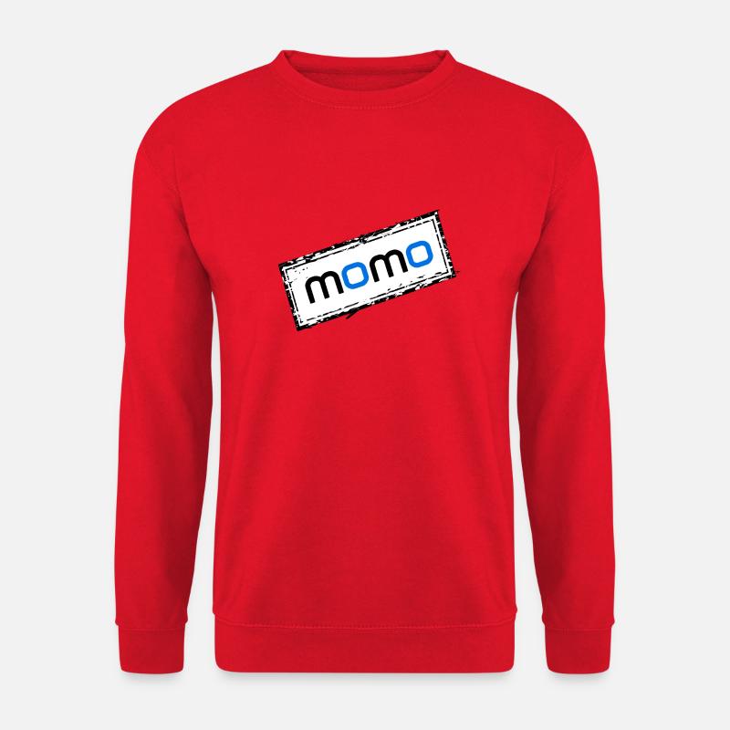 Momo - Unisex Pullover - Rot