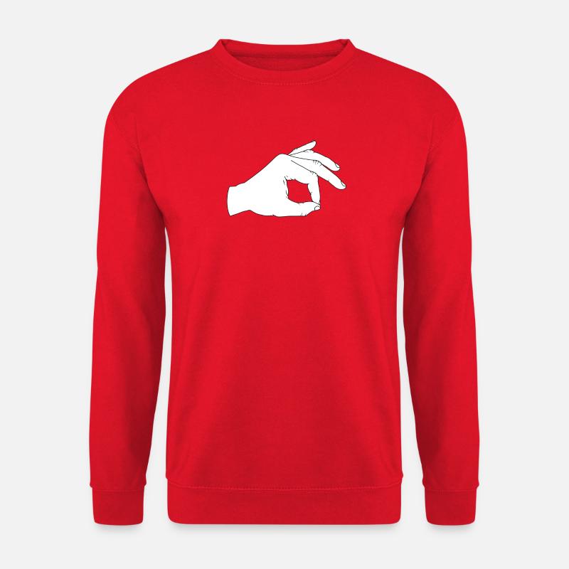 Reingeguckt - Unisex Pullover - Rot