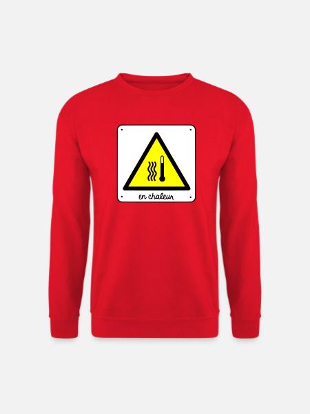 Heat - Unisex Sweatshirt - red