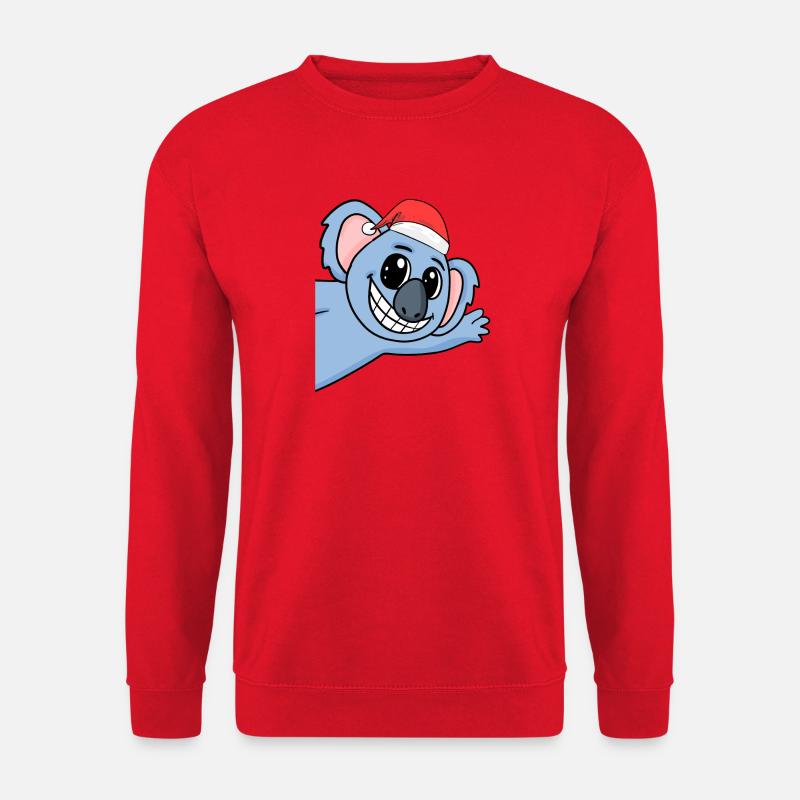 Koala Christmas - Unisex Sweatshirt - red
