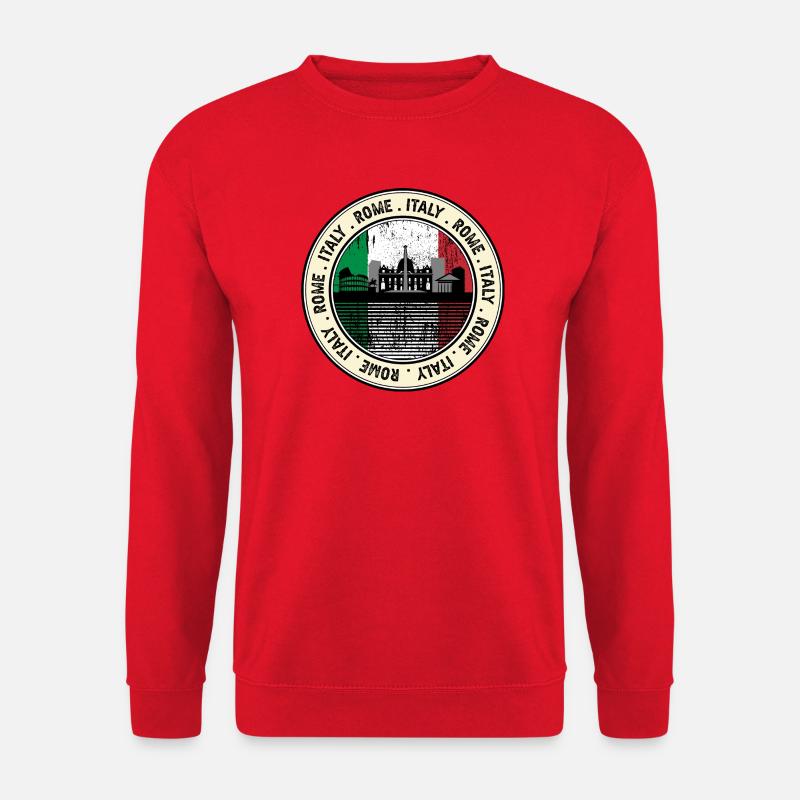 Rom, Italien - Unisex Pullover - Rot