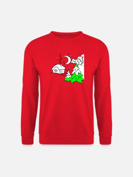 Winter - Unisex Pullover - Rot