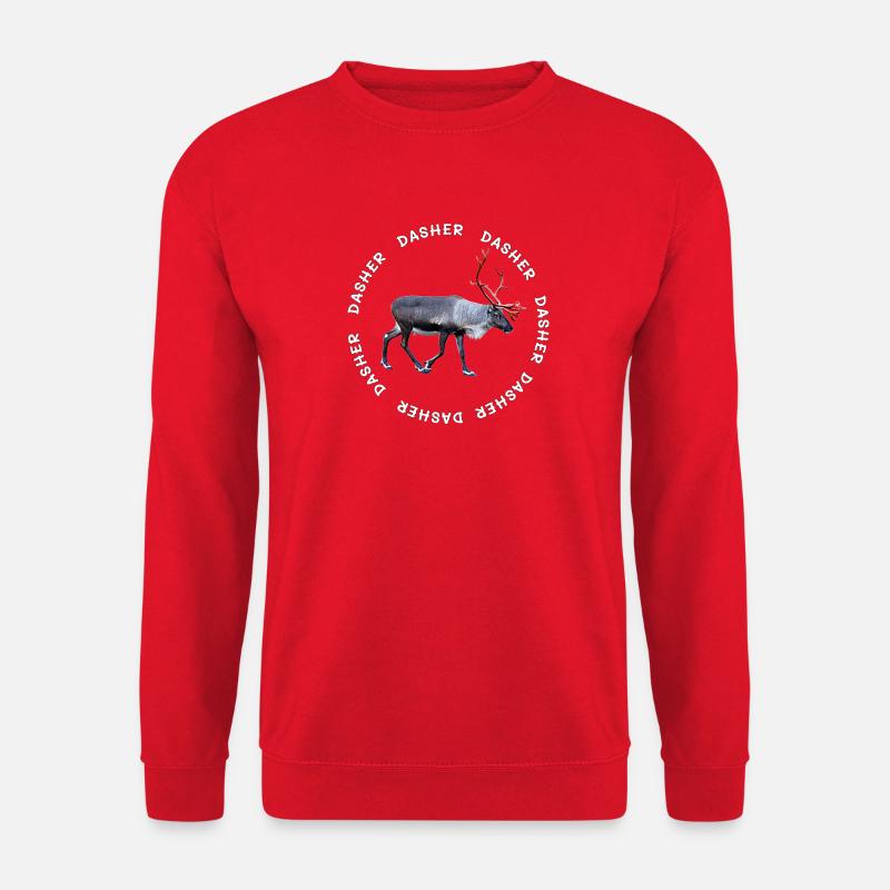DASHER - Unisex Pullover - Rot