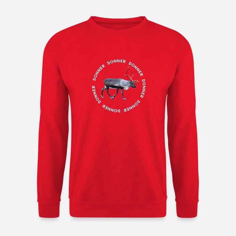 DONNER - Unisex Pullover - Rot