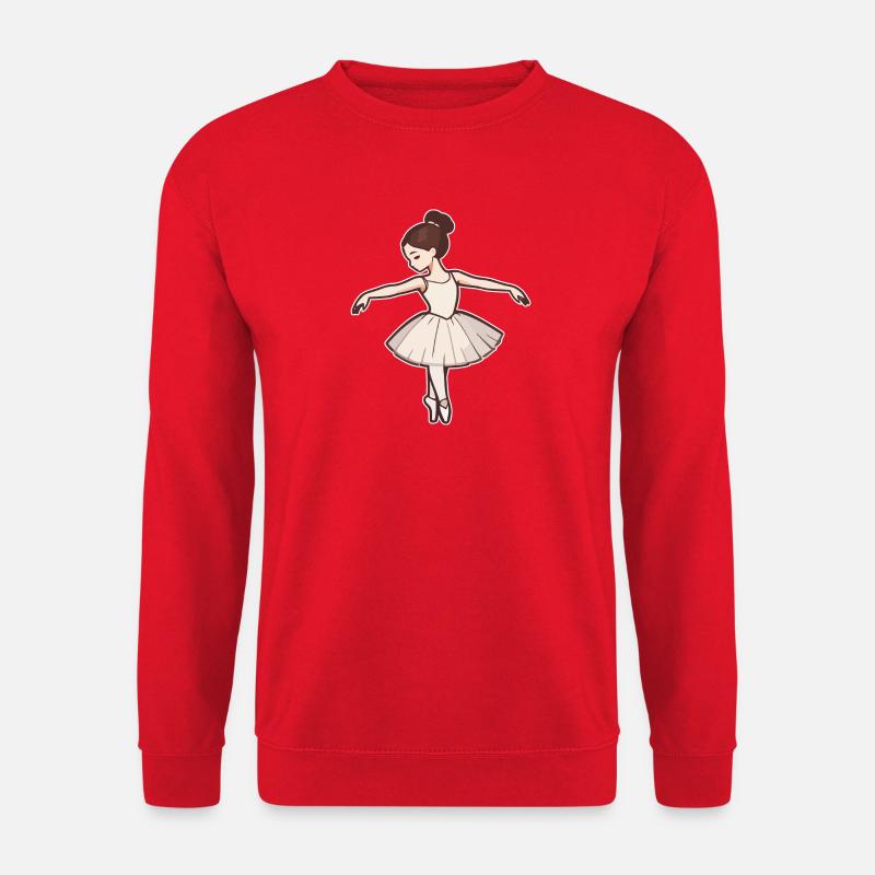Ballerina - Unisex Pullover - Rot