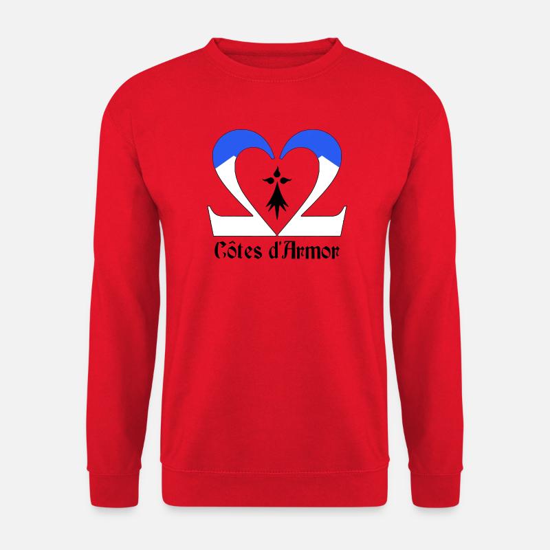 Côtes d'Armor - Unisex Pullover - Rot