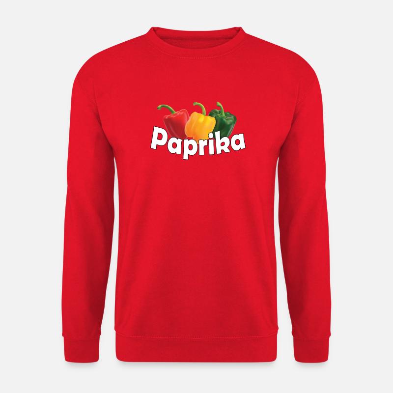 PAPRIKA - Unisex Pullover - Rot
