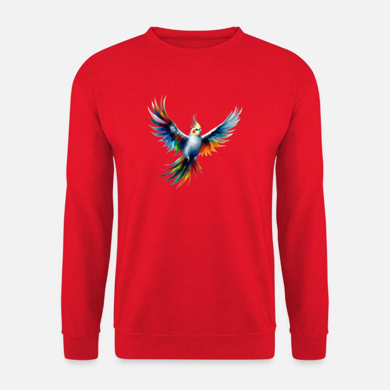 Regenbogennymph (02) - Unisex Pullover - Rot