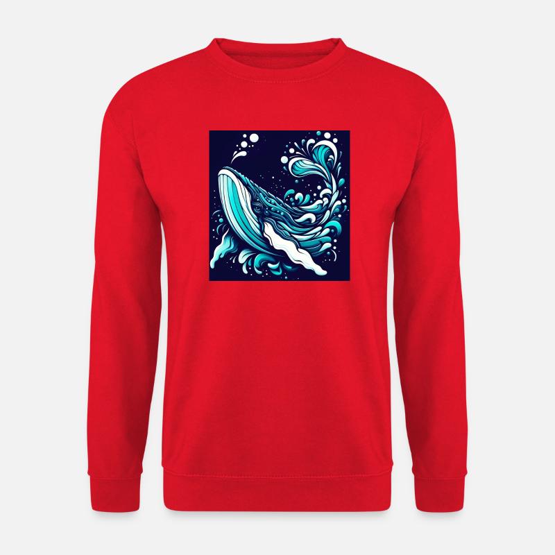 Wal - Unisex Pullover - Rot