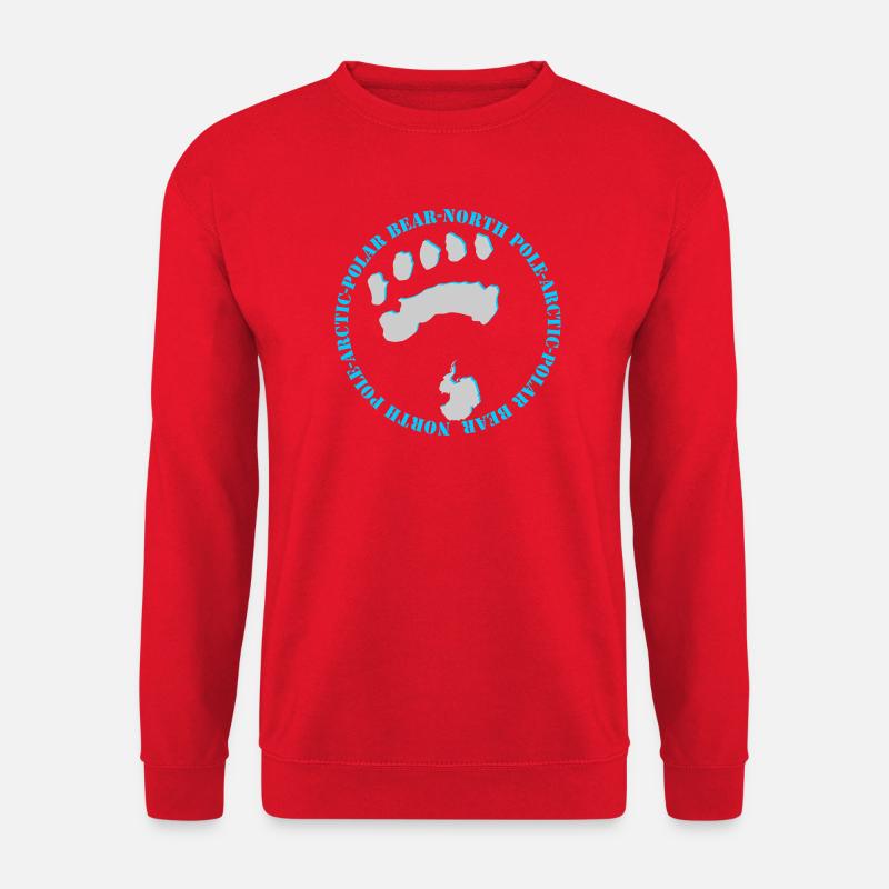 Eisbär 2 - Unisex Pullover - Rot
