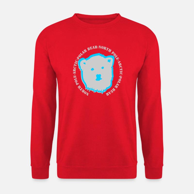 Eisbär 6 - Unisex Pullover - Rot