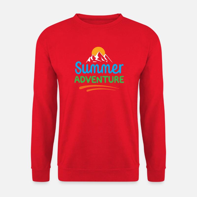 Sommer-Abenteuer - Unisex Pullover - Rot