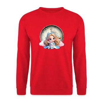 Alices Träume - Unisex Pullover - Rot - Vorne - Alina (178cm) & Michal (187cm)