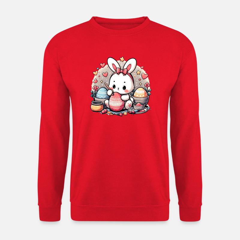 Easter preparations - Unisex Sweatshirt - red