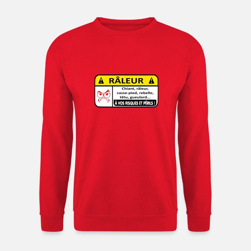 Complaining Danger - Unisex Sweatshirt - red