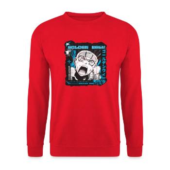 I survived Golden Week Japan - Unisex Pullover - Rot - Vorne - Alina (178cm) & Michal (187cm)