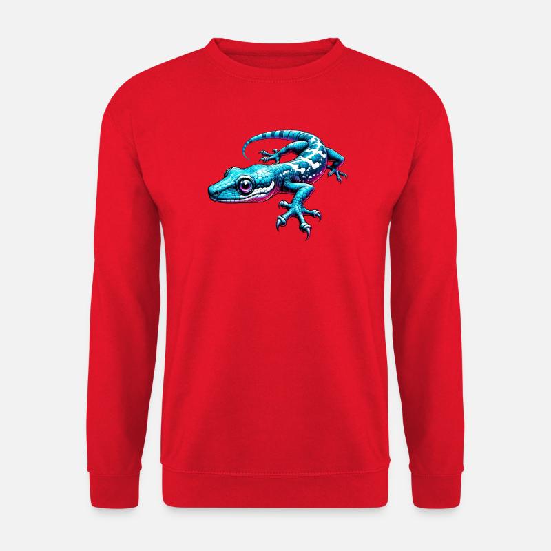 Gecko - Unisex Pullover - Rot