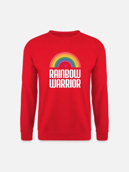 LGBTQ-Pride-Monat - Rainbow Warrior - Unisex Pullover - Rot