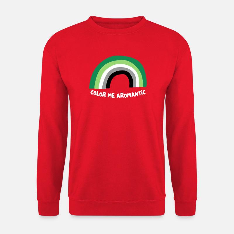 Malen Sie mich Aromantisch - Unisex Pullover - Rot
