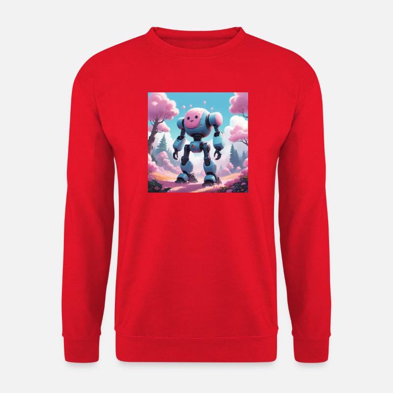 Robot - Unisex Pullover - Rot
