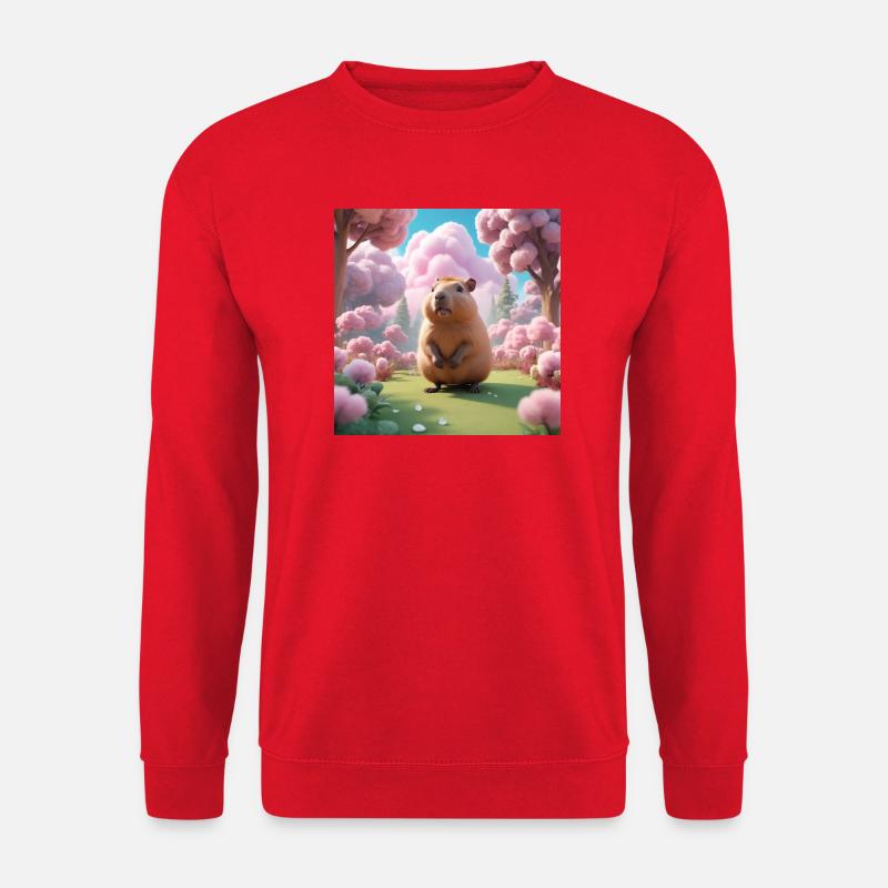 Capybara - Unisex Pullover - Rot