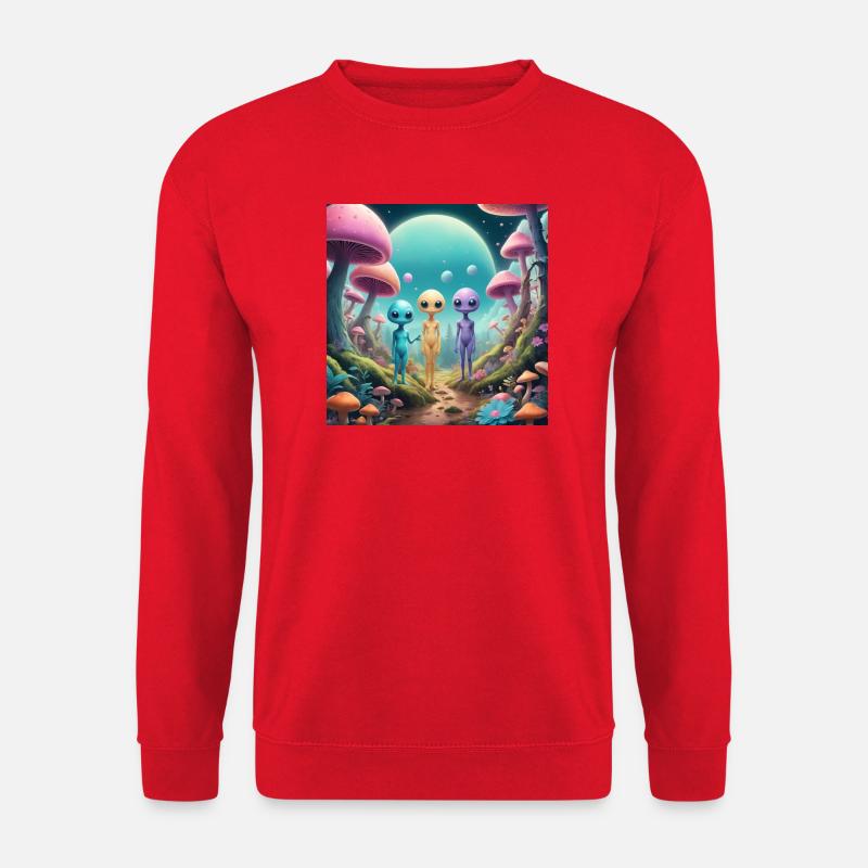Aliens - Unisex Pullover - Rot