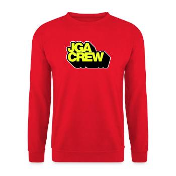 Bachelor Party Crew 3D - Unisex Sweatshirt - red - Front - Alina (178cm) & Michal (187cm)