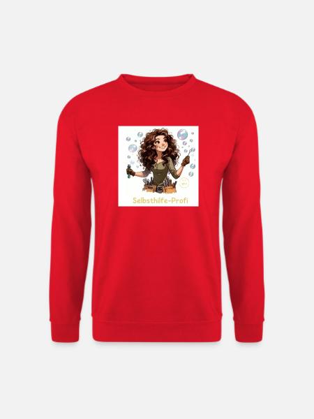Selbsthilfe-Profi 1.0 - Unisex Pullover - Rot