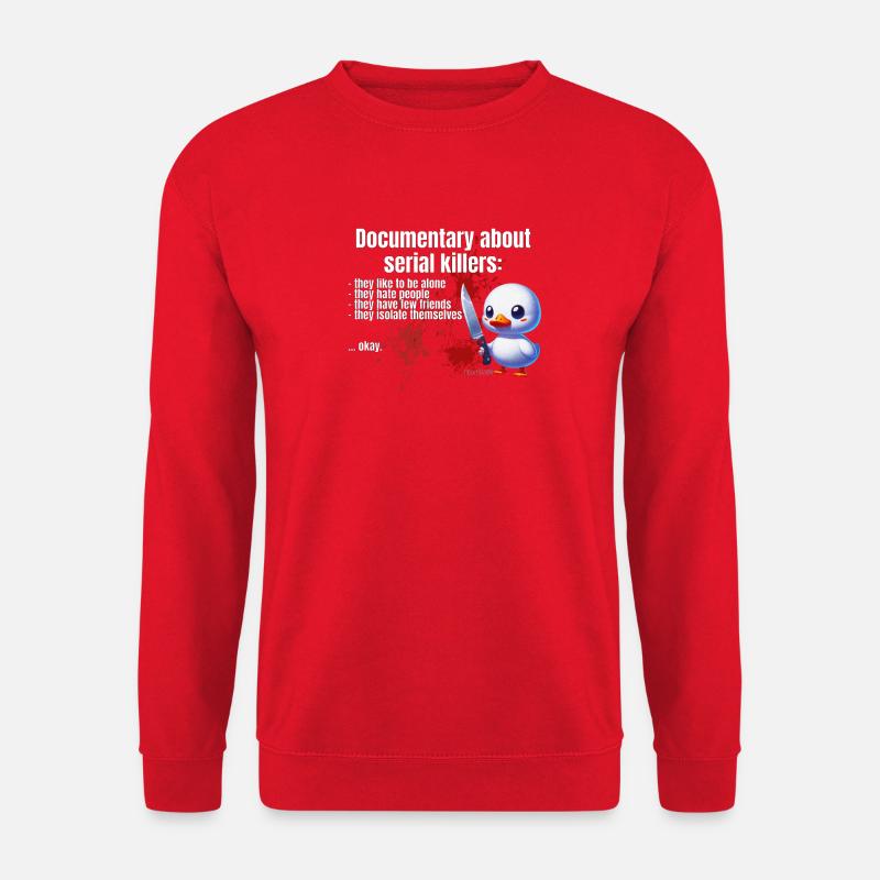 Are you a serial killer - Unisex Sweatshirt - red