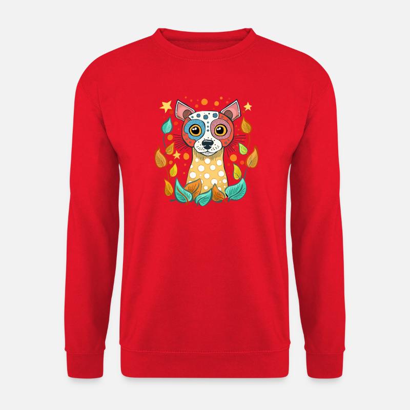 Doggie - Unisex Pullover - Rot