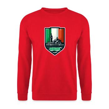 Venise magique - Sweat-shirt Unisexe - rouge - Devant - Alina (178cm) & Michal (187cm)