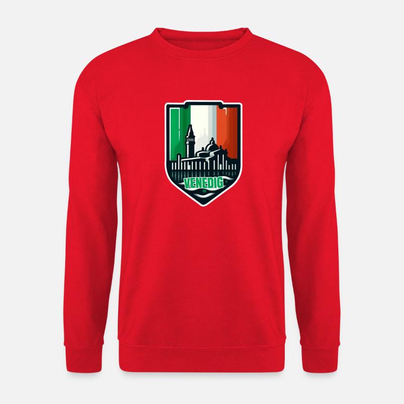 Magisches Venedig - Unisex Pullover - Rot