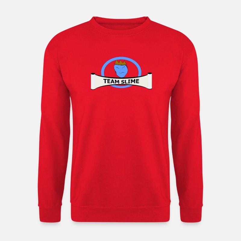 Team Slime Krone Logo - Unisex Pullover - Rot