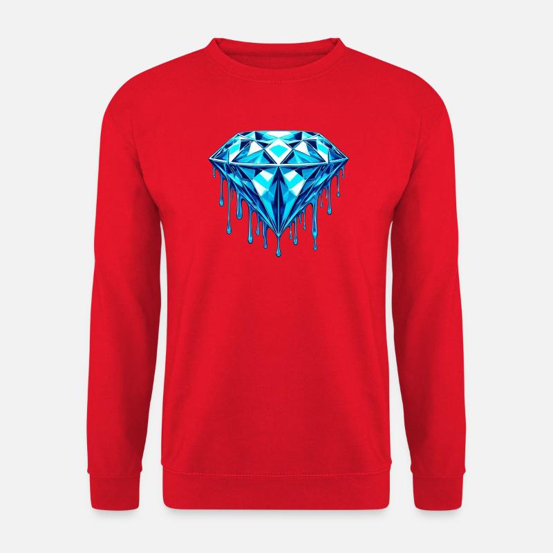 Diamant - Unisex Pullover - Rot