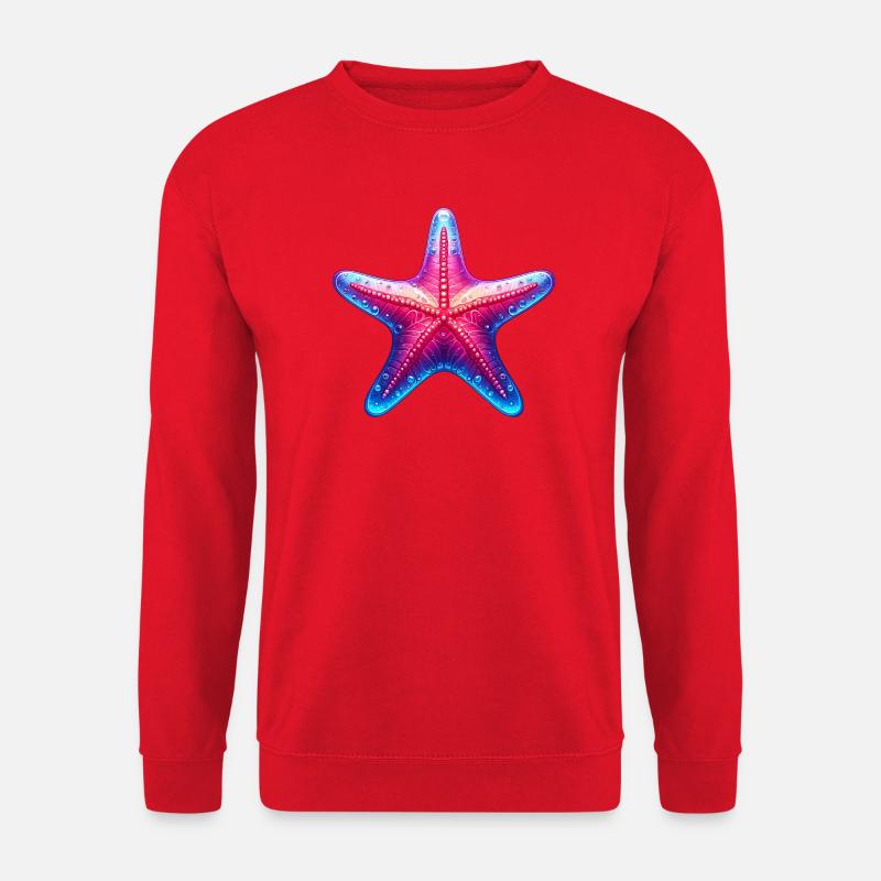 Starfish - Unisex Sweatshirt - red