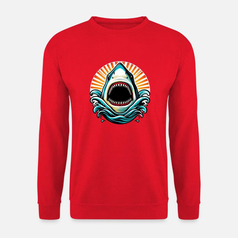 Hai - Unisex Pullover - Rot